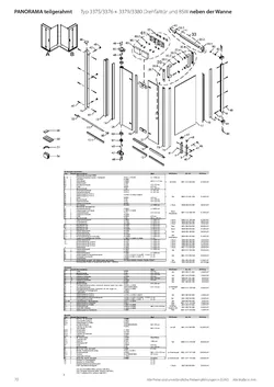 verkürzte Seitenwand für Drehfalttür 2-tlg. 18.03.2026