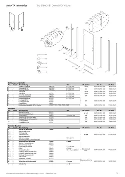 2181 Drehtür pendelbar in Nische 28.10.2025