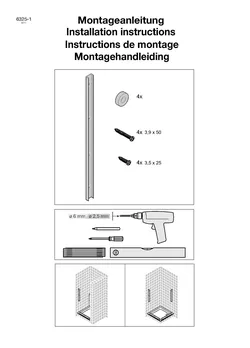 Fünfeckdusche mit 2 Drehtüren pendelbar 3-tlg. 01.07.2025