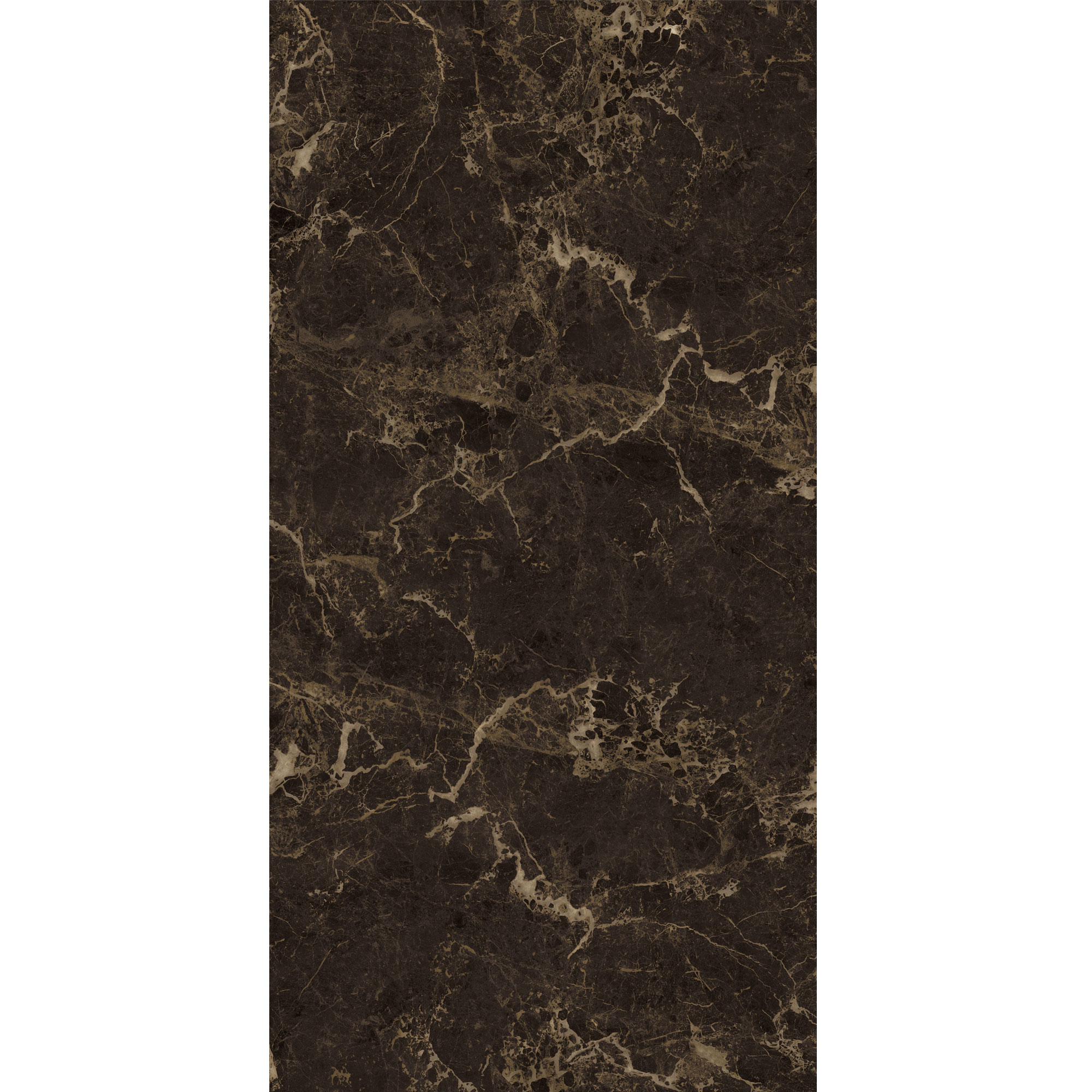 Duschrückwand Seidenmatt Marmor Braun