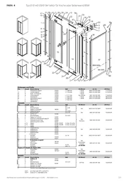 Seitenwand für Falttür 21.01.2026