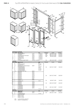 0704 verkürzte Seitenwand für Drehtür 04.11.2025