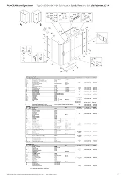 Seitenwand für Gleittür / Schiebetür 11.11.2025