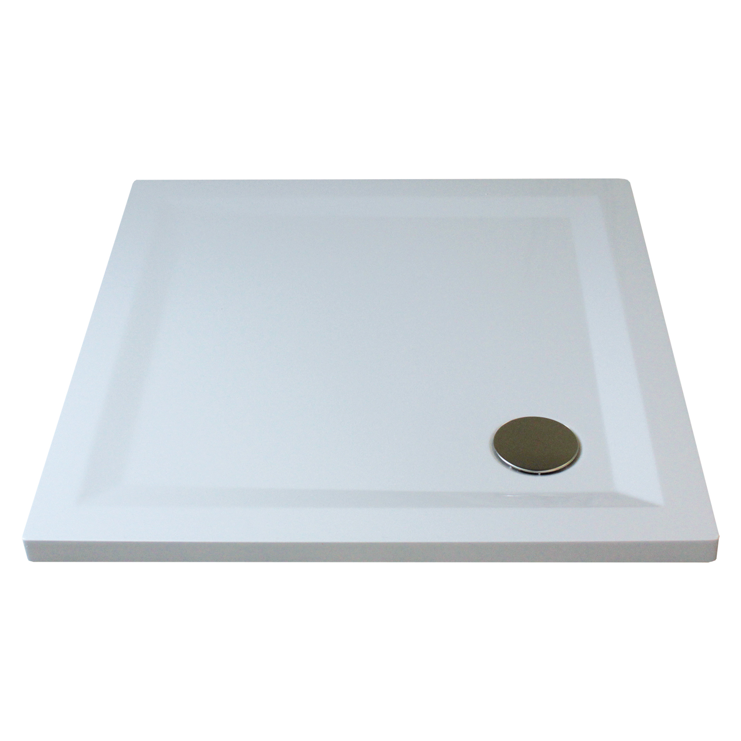 Flat Line Design Quadratduschwanne