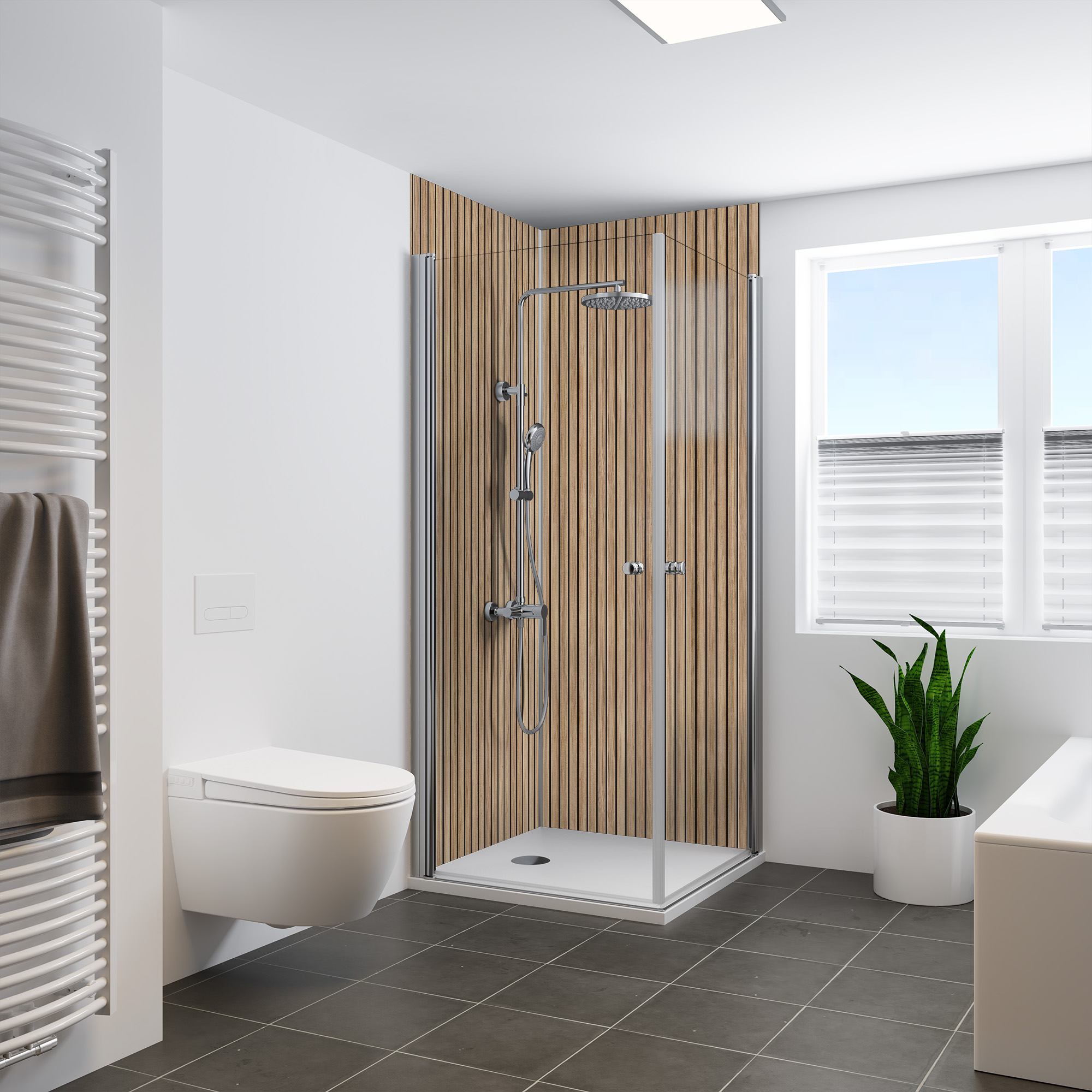 Rückwand, Scandi vertikal