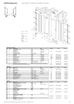 2171 Drehtür pendelbar an Nebenteil in Nische 27.11.2025