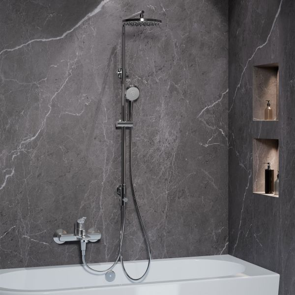 Aquamaxx 310 - für seperate Armatur - Kopfbrause rund